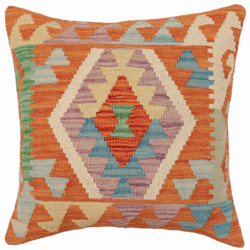 Tribal Aguilar Turkish Hand-Woven Kilim Pillow